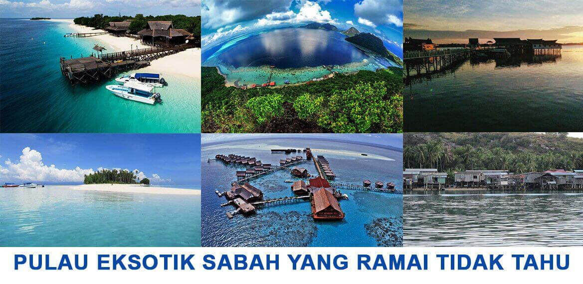 comilation gamabr pulau exotic 2 Pulau Eksotik Sabah Yang Ramai Tidak Tahu