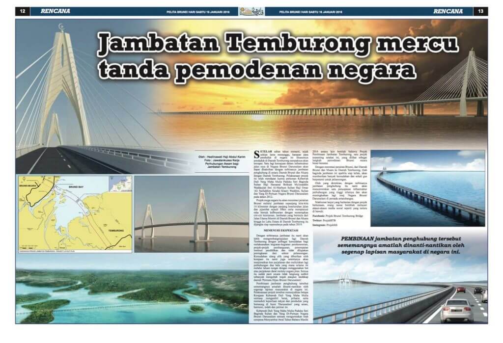 Jambatan Temburong Kemegahan Kejuruteraan Agung Borneo