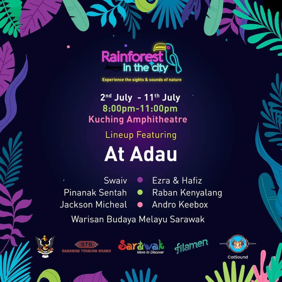 Rainforest In The City Meriahkan Bandaraya Kuching 7 Rainforest In The City Meriahkan Bandaraya Kuching