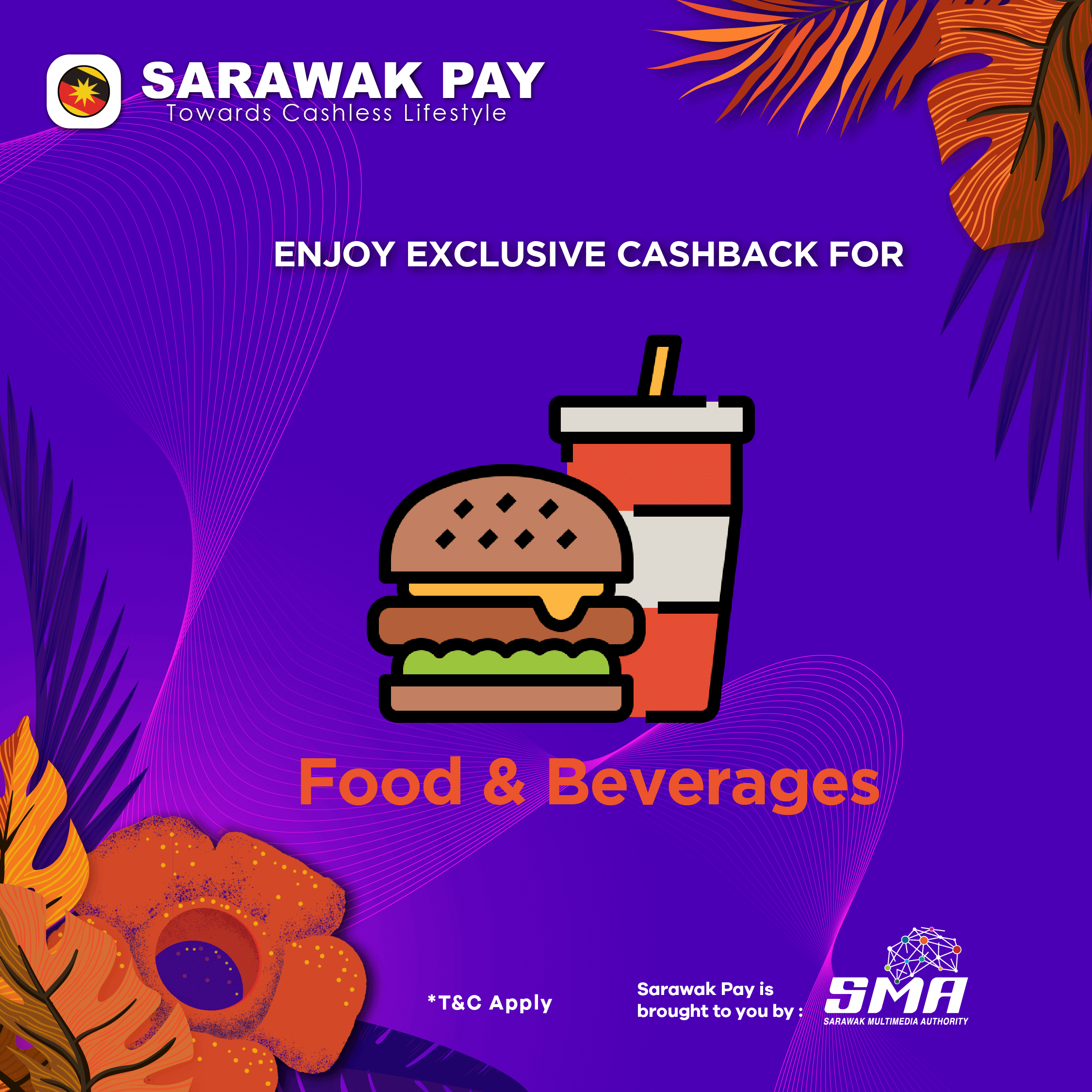 Anda Pergi Ke RWMF 2019? Rebat Eksklusif Sarawak Pay Menanti
