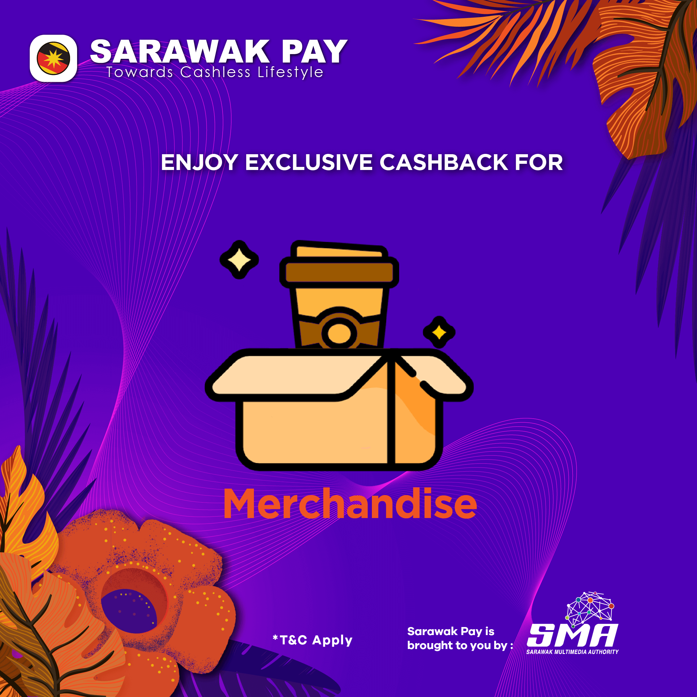 Anda Pergi Ke RWMF 2019? Rebat Eksklusif Sarawak Pay Menanti