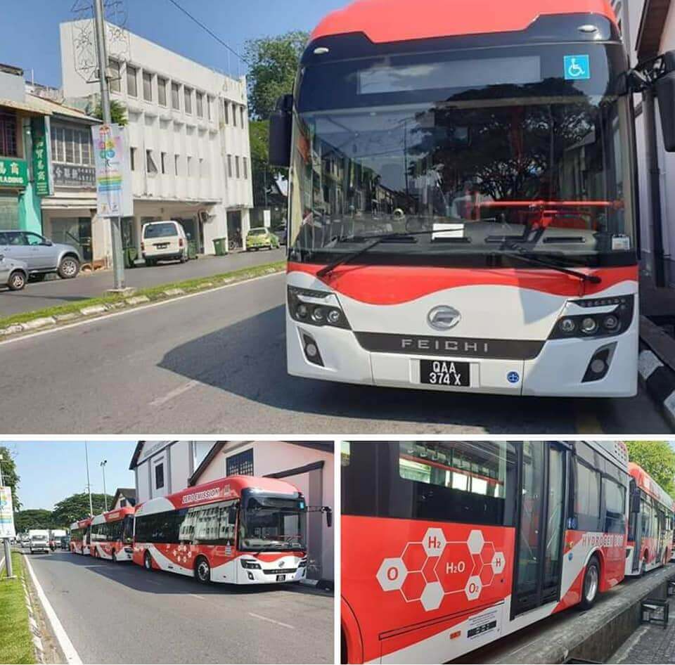Selepas Bas Elektrik, Sarawak Jadi Yang Pertama Mencuba Bas Hidrogen Pula