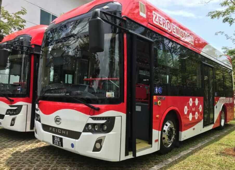 Selepas Bas Elektrik, Sarawak Jadi Yang Pertama Mencuba Bas Hidrogen Pula