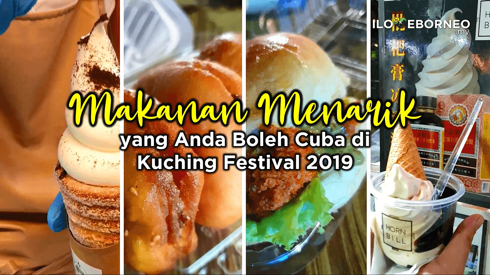 Thumbnail KF Makanan Menarik Sempena Kuching Festival 2019 Yang Anda Boleh Cuba
