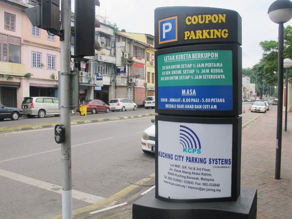 Kupon Parking di Kuching Ada 3 Warna? Ini Cara Papar yang Betul