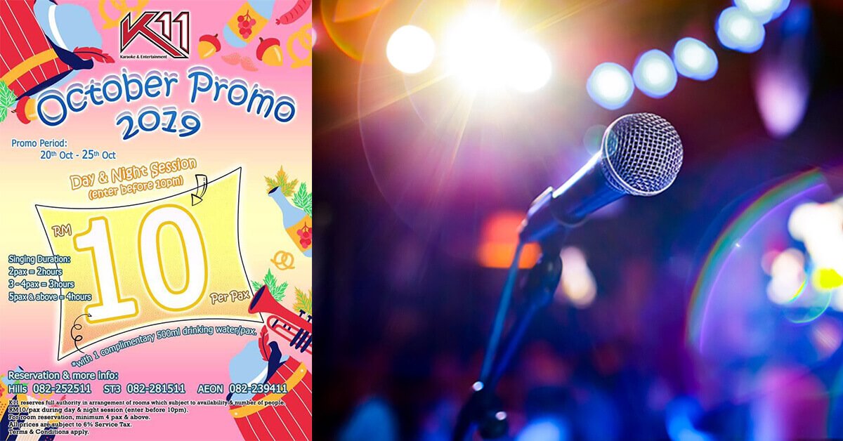 Karaoke Sampai Puas! Pusat Karaoke K11 Tawar Harga Promo RM10 Sahaja!
