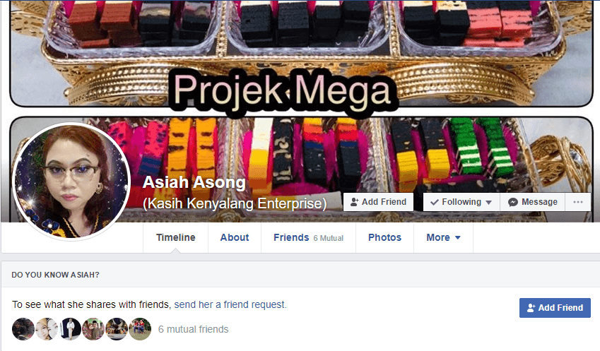 Wanita Ini Ajar Buat Kek Lapis Sarawak Jarak Jauh, Hasilnya Sangat WOW!