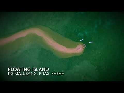 Pulau Pasir Timbul : Hidden Gem di Pitas Sabah. Boleh Jalan Atas Air!