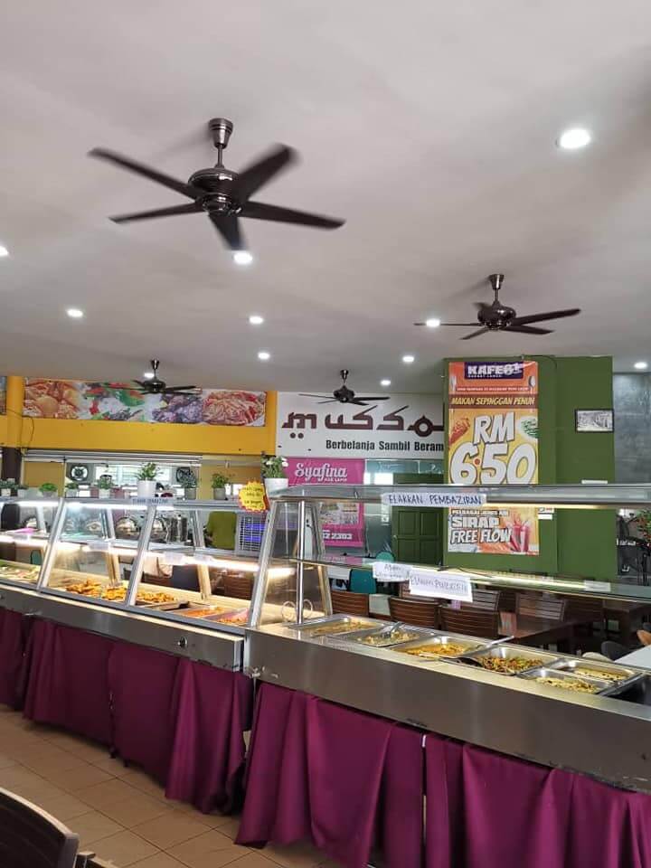 3 Port Nasi Campur Bajet, Lauk Tanpa Had Bawah RM 10 Sepinggan