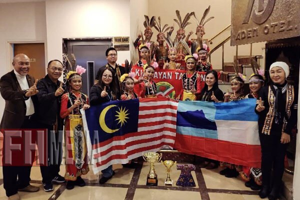 Anak Petani Dari Tambunan Sabah Catat Sejarah Muncul Juara Pertandingan Tarian di Turki