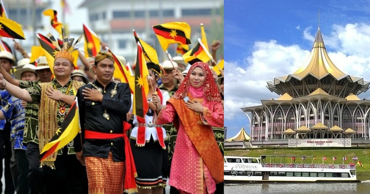 Mengapa 3 Warna Ini Dipilih? Ketahui Sejarah Di Sebalik Warna Bendera Sarawak