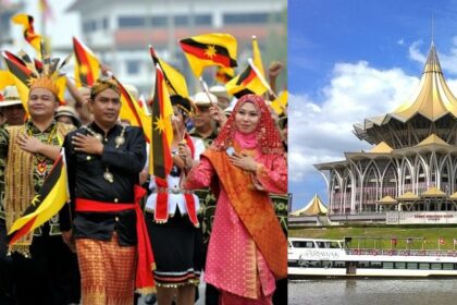 Mengapa 3 Warna Ini Dipilih? Ketahui Sejarah Di Sebalik Warna Bendera Sarawak