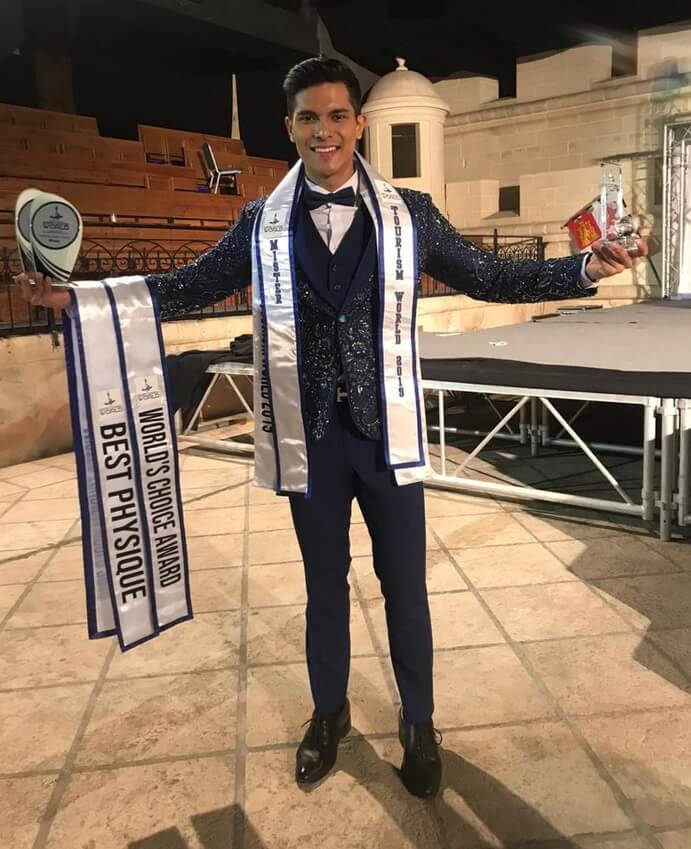 Gelaran Mister Tourism World Sah Milik Jejaka Kacukan Sabah, Daniel Hansen