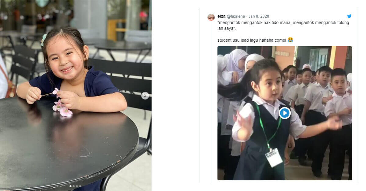 Viral Kanak-Kanak Menari Lagu Mengantuk, Rupanya Influencer Cilik Dari Sarawak