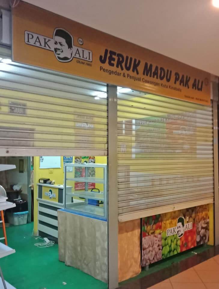 Jeruk Ikonik Pulau Pinang, Jeruk Pak Ali Bakal Dibuka Di Kota Kinabalu