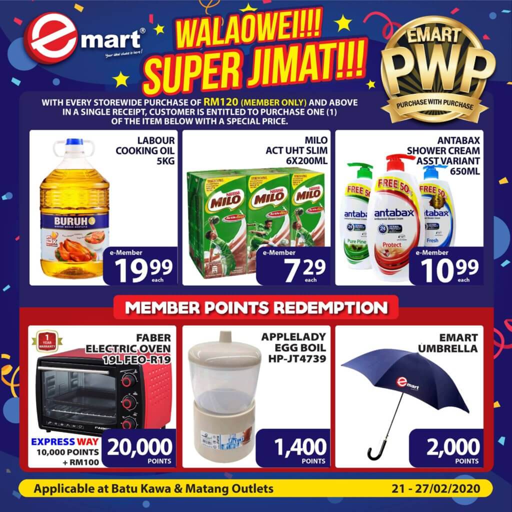 Ini Senarai Promosi Pasaraya Di Kuching Hujung Minggu Ini