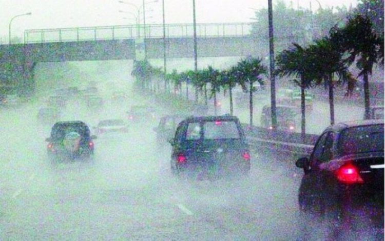amaran hujan lebat Amaran Ribut Petir Di 17 Buah Tempat Di Sabah Dan Sarawak