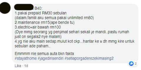 Wanita Ini Undang Kecaman Netizen Kerana Cemburu Dengan Bantuan B40