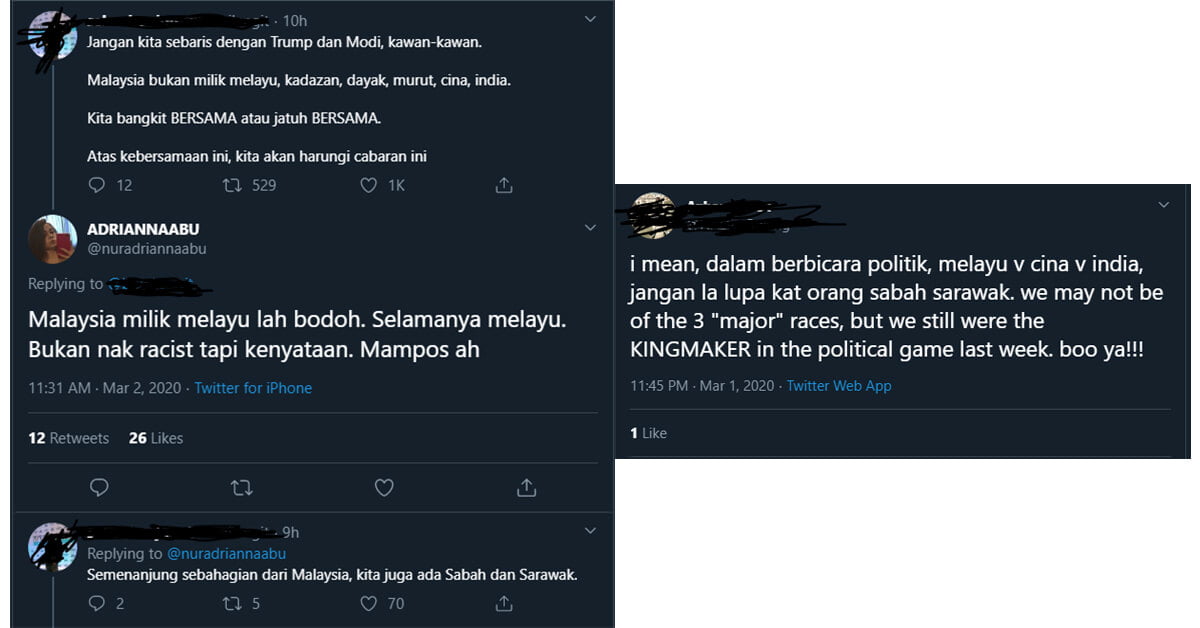 Malaysia Milik Melayu Guris Perasaan Netizen Dari Sabah Dan Sarawak