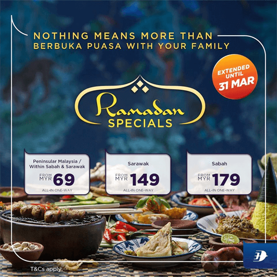 Malaysia Airlines Tawar Promosi Istimewa Ramadhan Untuk Perantau Buka