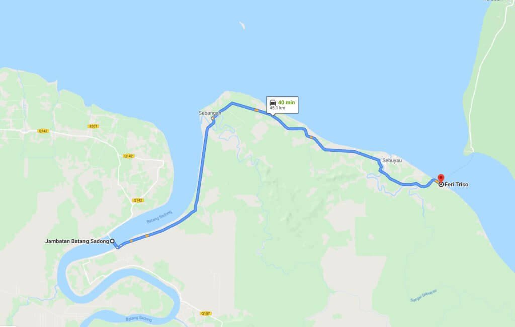 Ini Panduan Memandu Guna Jalan Pesisir Dari Kuching Ke Sibu