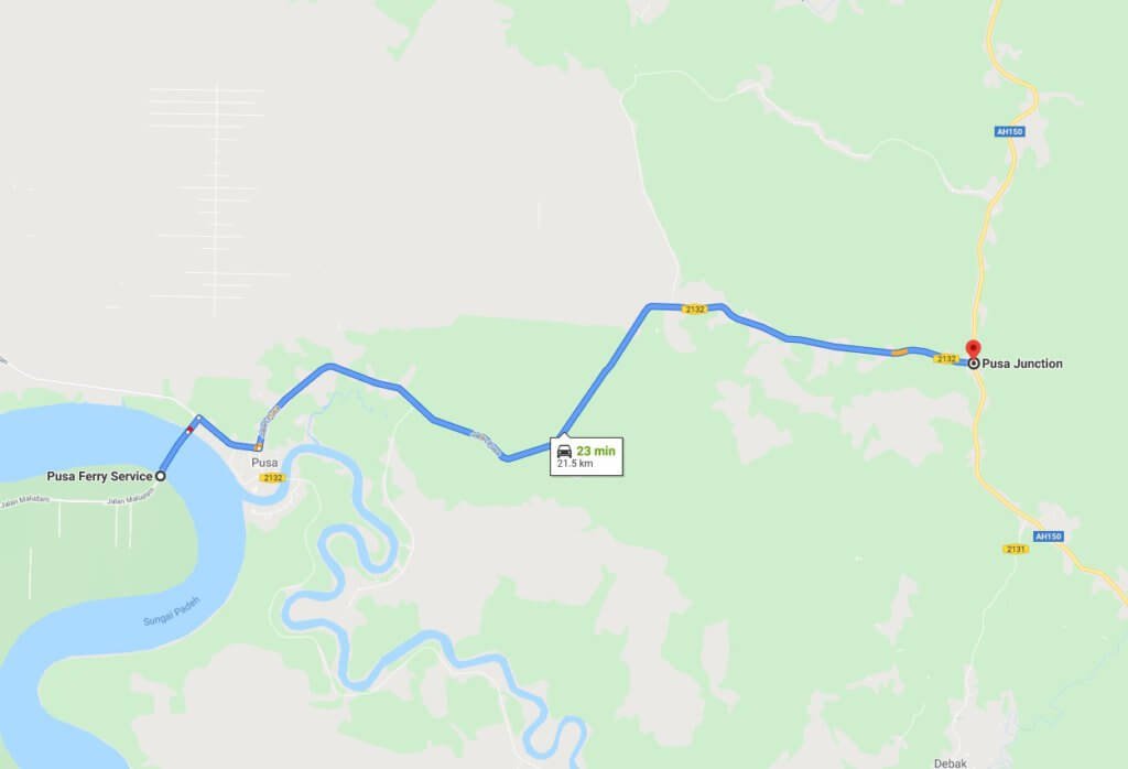Ini Panduan Memandu Guna Jalan Pesisir Dari Kuching Ke Sibu