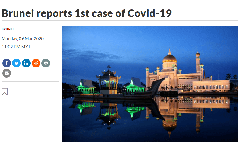 image 26 Brunei Catat Kes Pertama COVID-19 Di Pulau Borneo