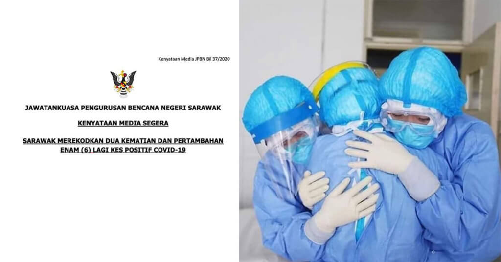 TERKINI : Sarawak Catat 2 Kematian COVID19, 6 Kes Baru Positif Dan 32 PUI Hari Ini