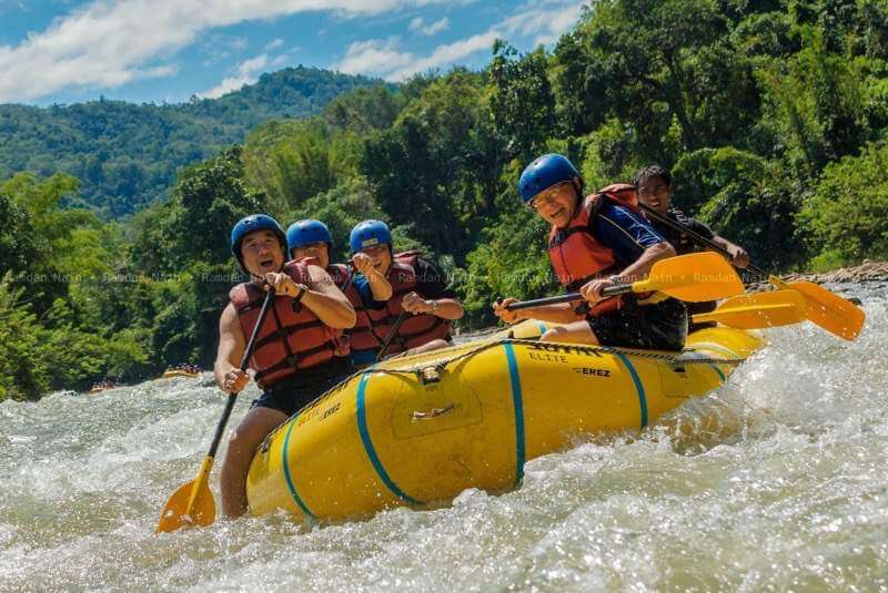 Kiulu White Water Rafting Sabah, Aktiviti Lasak Untuk Keluarga