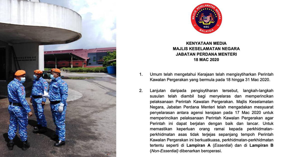 Pihak Berkuasa Mula Gempur Kawasan Kilang, Pastikan Majikan Patut Perintah Kawalan