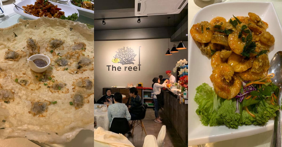 The Reef, Restoran Seafood Terbaru Yang Cosy Di Kuching