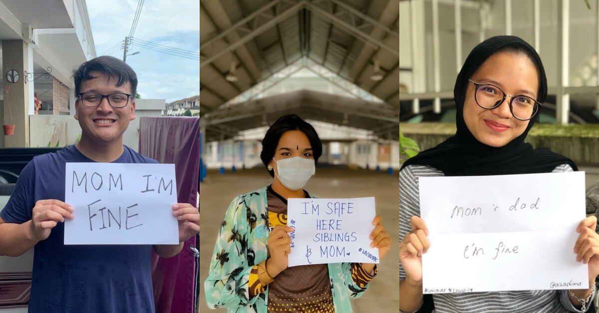 UNIMAS Lancar Kempen, Pelajar Muat Naik Plakad 'I'm Fine ...