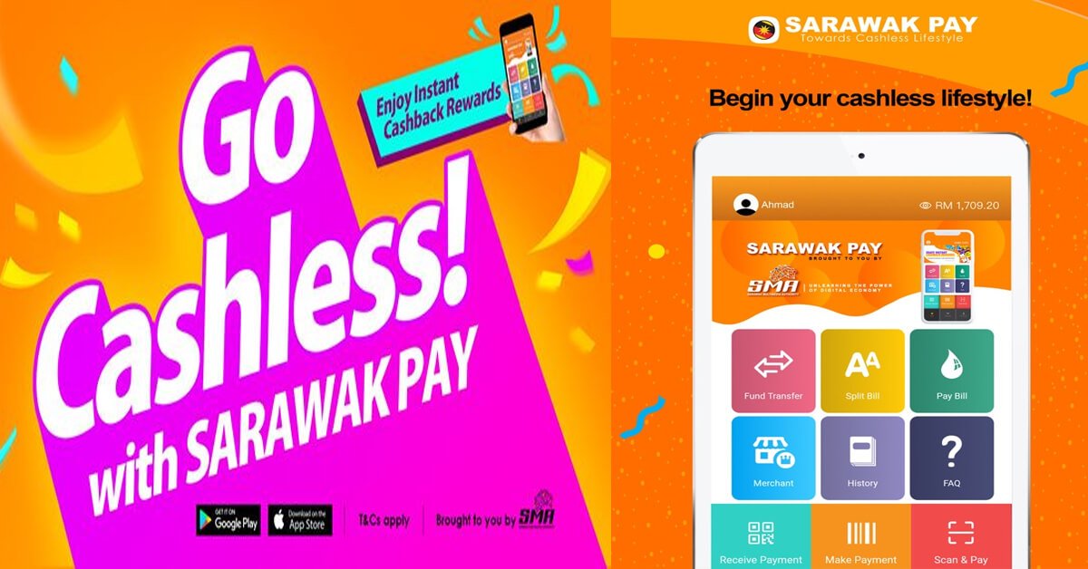 Ini Cara Untuk Daftar Akaun Sarawak Pay Untuk Pengguna. Oh ya, ada RM5 percuma untuk anda!