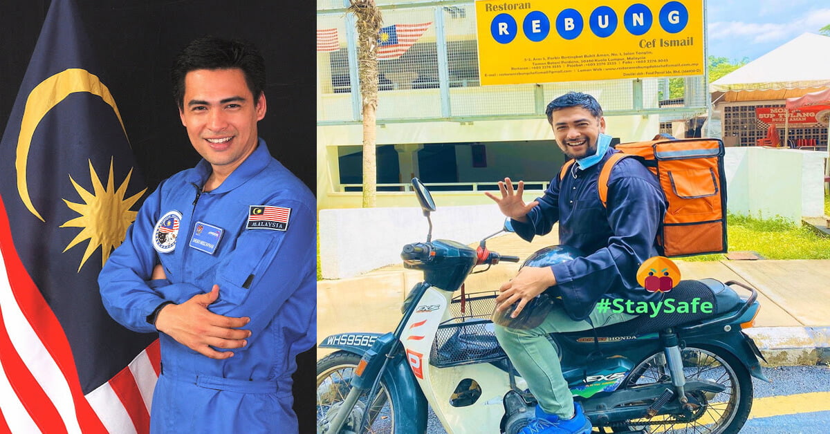 Angkasawan Pertama Malaysia Mendedah Diri Bekerja Sebagai Delivery Man Semasa PKP