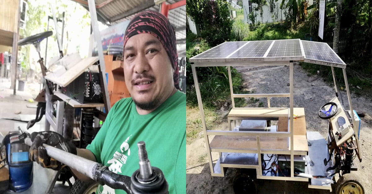Senator Sabah Bina Buggy Berkuasa Solar Dalam Masa 2 Minggu