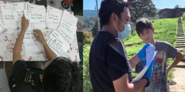 Berjalan Selama 6 Jam, Cikgu Ini Lawat Para Pelajar Di Kampung Untuk Mengedar Kerja Rumah Sekolah