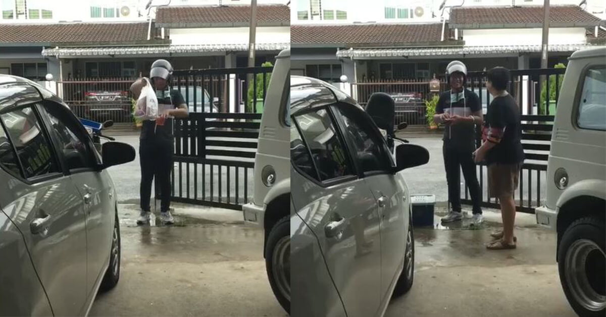 Sanggup Redah Hujan Untuk Pelanggan, 'Runner' Ini Digelar Unsung Hero