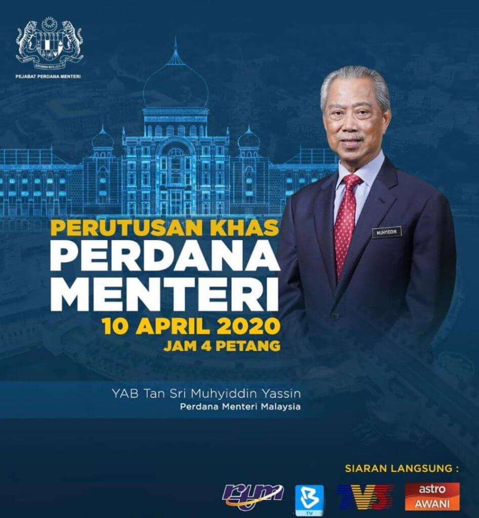 Rasmi : Perintah Kawalan Pergerakan Dilanjutkan Sehingga 28 April 2020