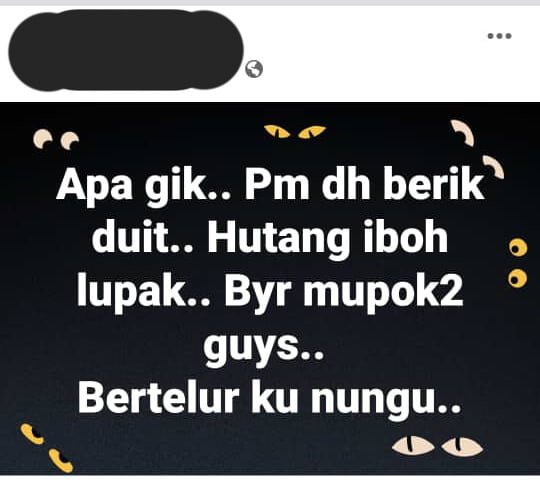 Demam PKP Timbulkan Kemarahan Pemiutang Terhadap Penghutang Yang Tak Reti Bayar Balik
