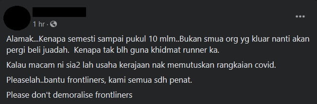 Netizen Kecam Kebenaran Berniaga Di Kawasan Rumah Sehingga Pukul 10 Malam Ketika Ramadhan