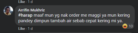 "Sapa Nak COD Mi Maggi?" Netizen Terhibur Layan Cadangan Jual Mi Segera Lelaki Ini