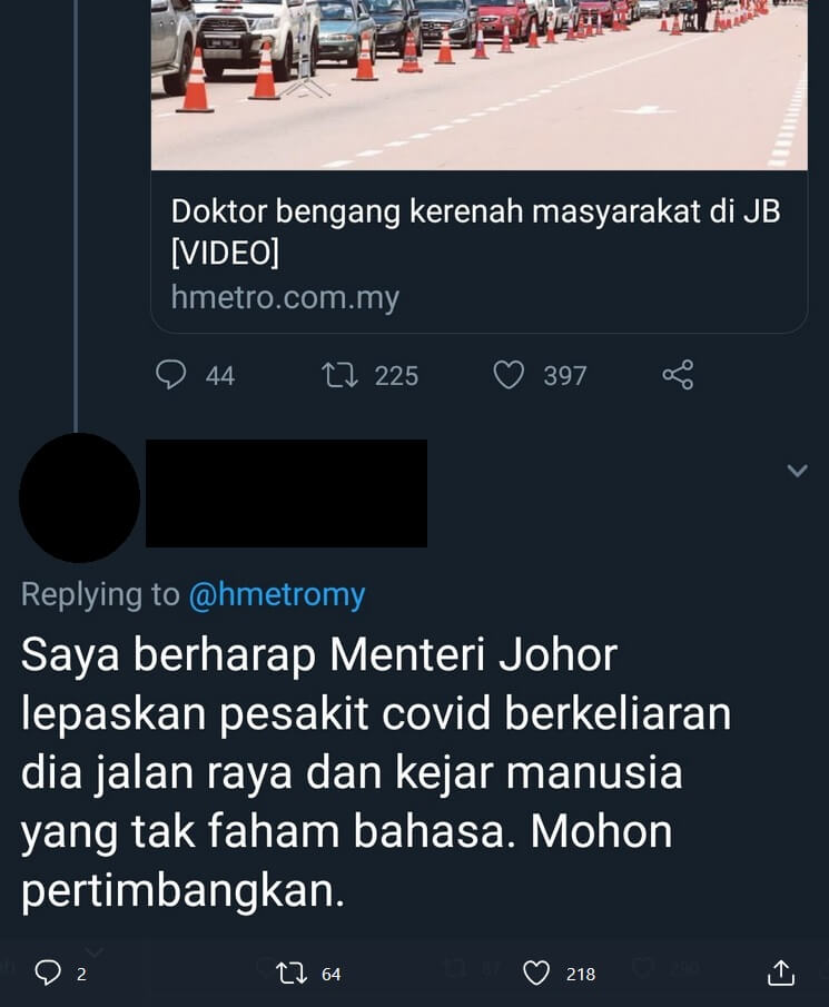 Polis India Benar-Benar Bawa 'Pesakit' COVID-19 Semasa Sekatan Jalan Raya