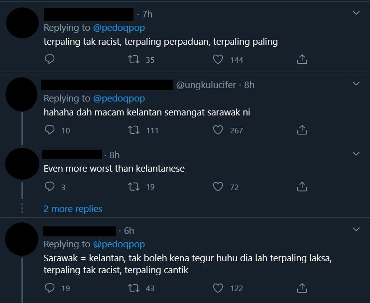 'Sarawak' Trending Lagi Di Twitter, Kali Ini Gaduh Gara-Gara Ranking Laksa Pula 8 'Sarawak' Trending Lagi Di Twitter, Kali Ini Gaduh Gara-Gara Ranking Laksa Pula