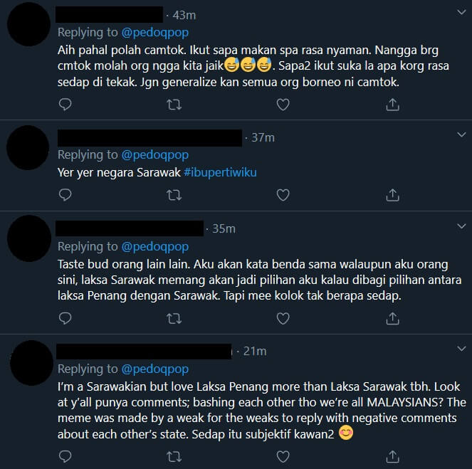 'Sarawak' Trending Lagi Di Twitter, Kali Ini Gaduh Gara-Gara Ranking Laksa Pula 13 'Sarawak' Trending Lagi Di Twitter, Kali Ini Gaduh Gara-Gara Ranking Laksa Pula