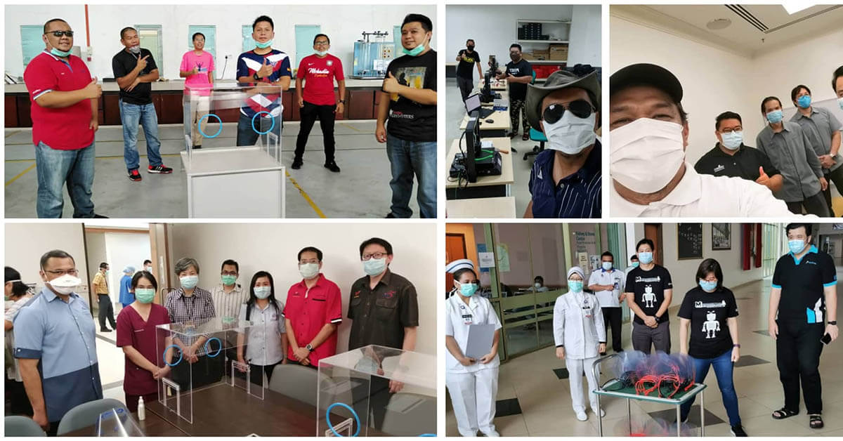 Universiti Malaysia Sarawak Cipta Kotak Intubasi Bantu Barisan Hadapan Berdepan COVID19