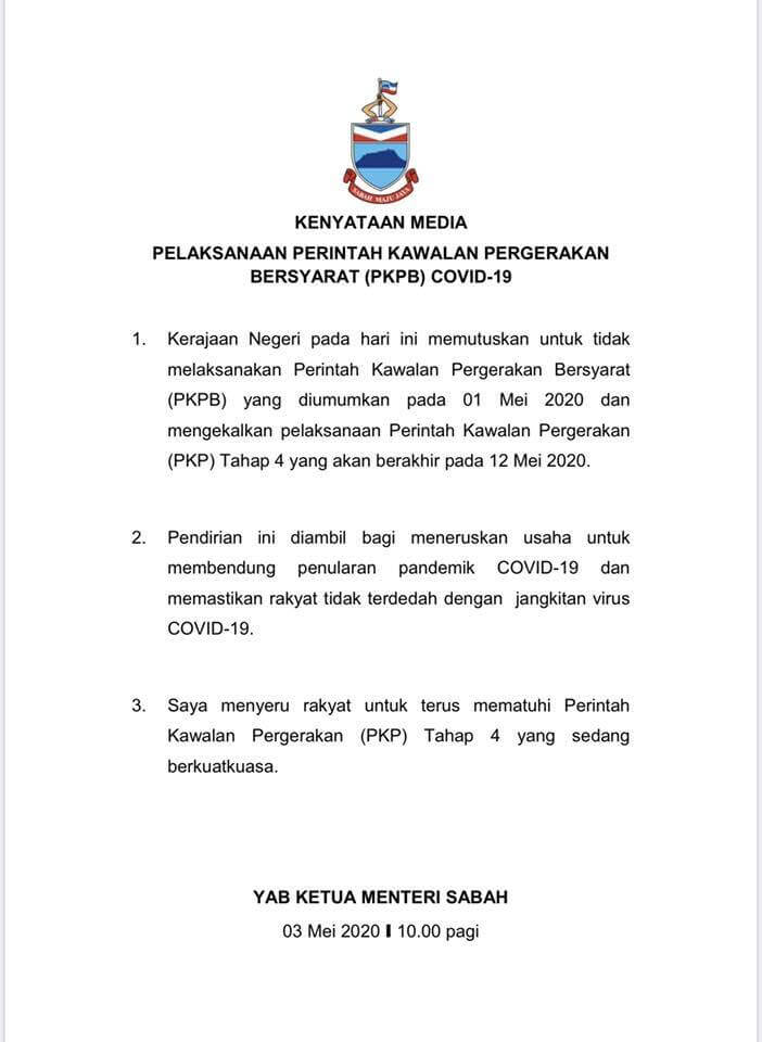 PKPB Tidak Dibincang Dengan Kerajaan Negeri, Sabah Kekal Tidak Laksana Demi Rakyat