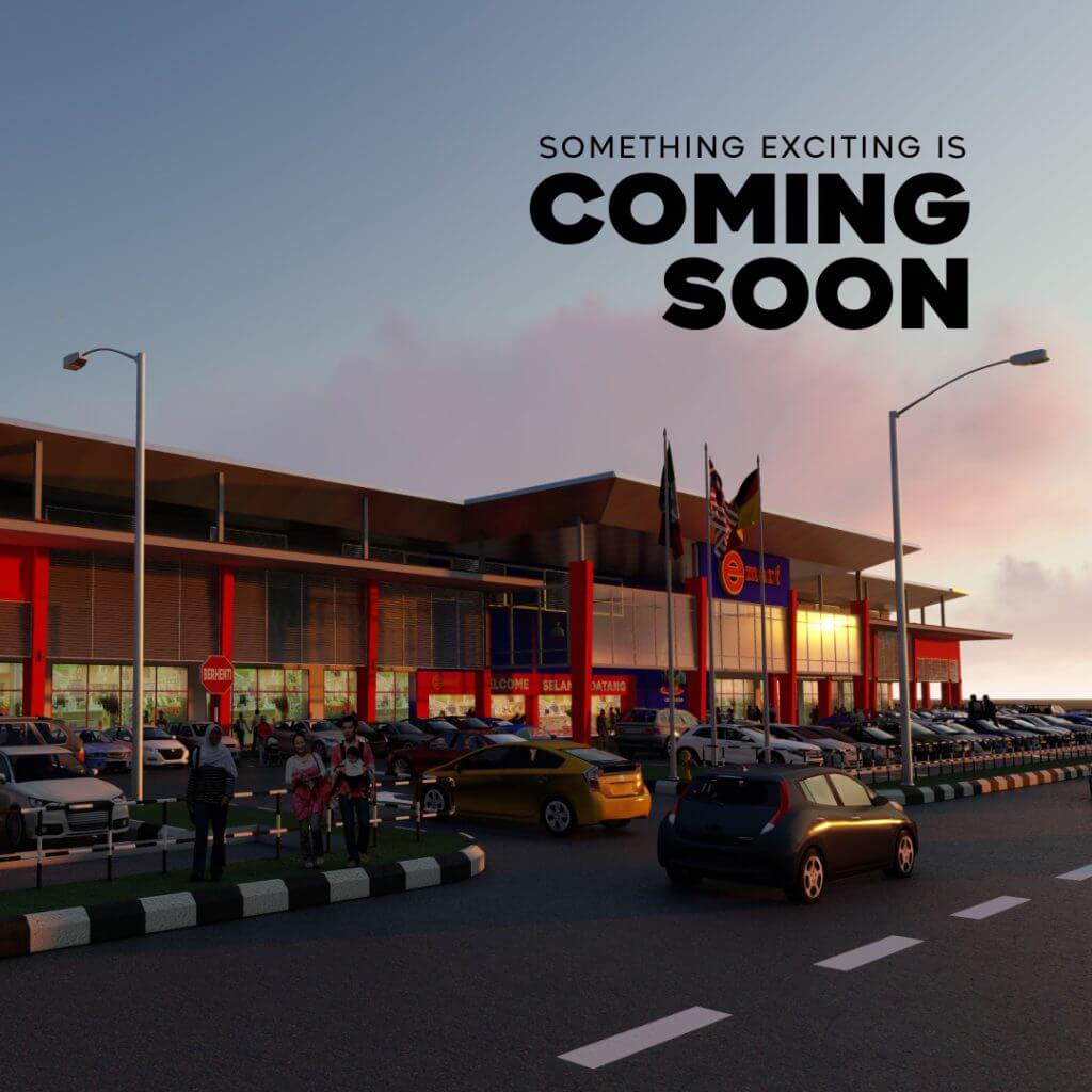 Ganti Giant, Pusat Beli Belah Emart Bakal Dibuka Di Tabuan Jaya