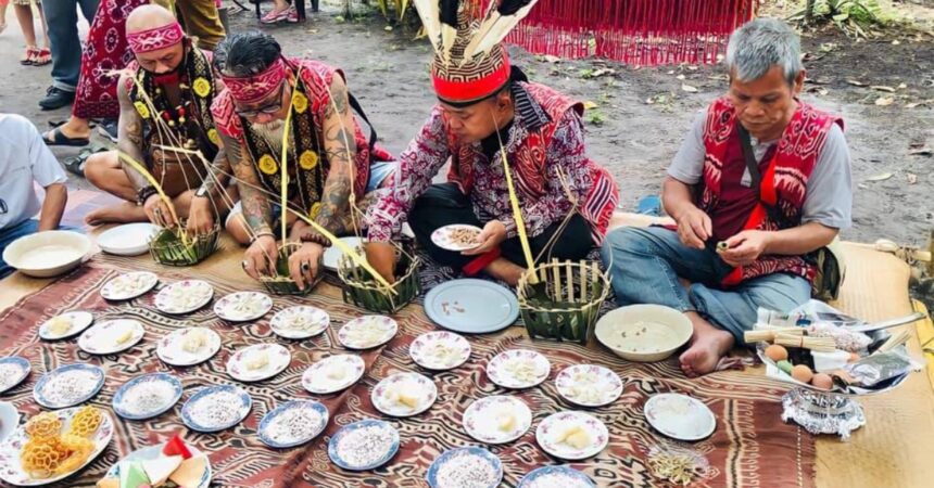 Upacara 'Miring', Persembahan Doa Kepada Tuhan Semasa Hari Gawai Dayak