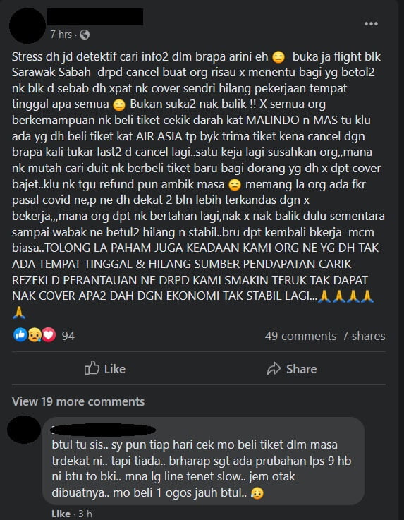 Terkandas Berbulan, Dilema Asyik 'Flight Cancelled' Masa PKPB
