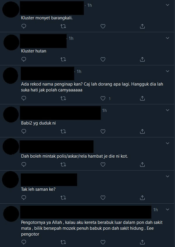 "Pengotor Mengalahkan Kera", Gambar Hotel Kuarantin Di Sarawak Rosak Teruk Tular